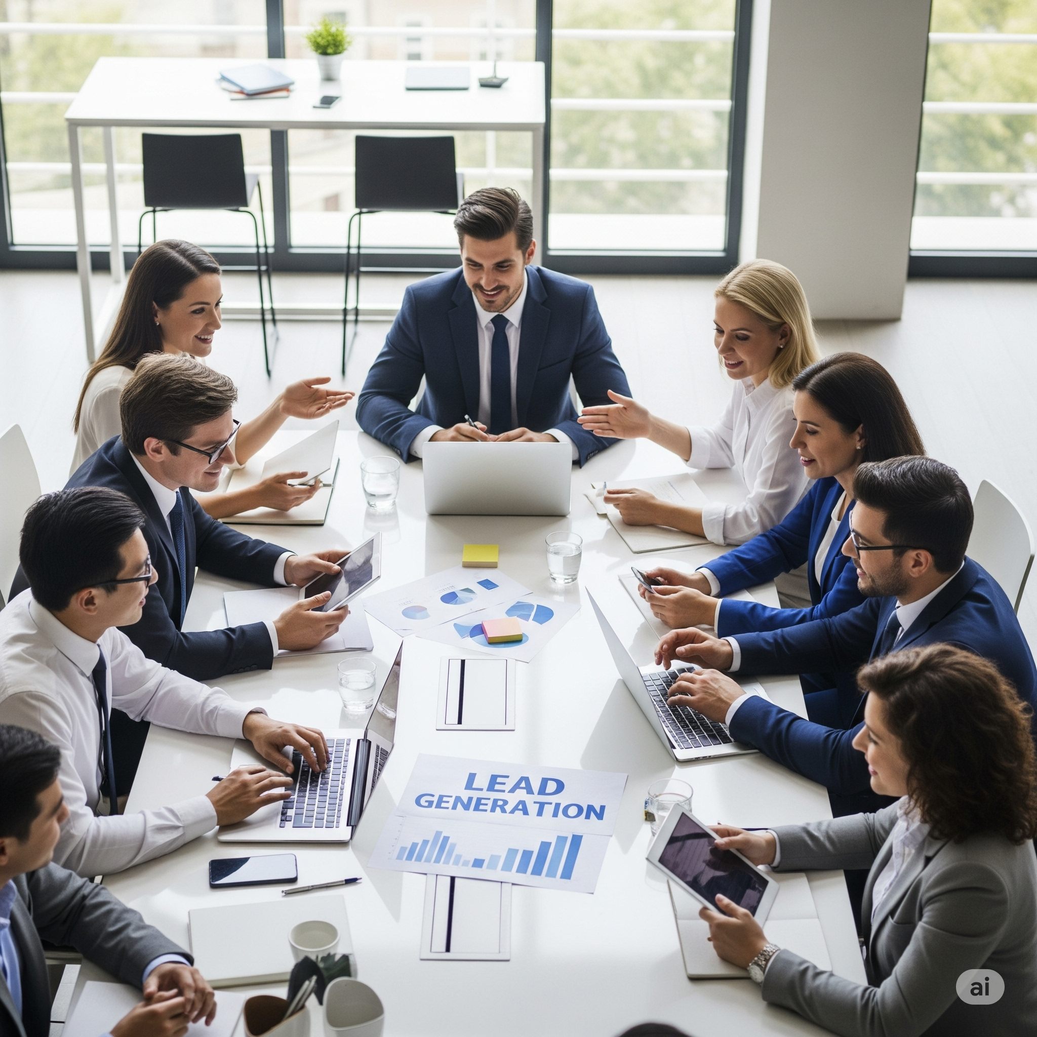 Documents and data being organized